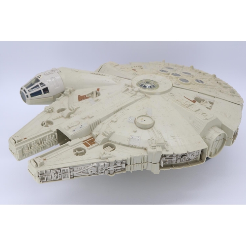 105 - Boxed Pallitoy Millenium Falcon in Empire Strikes Back  box. Box in good condition. Appears complete... 