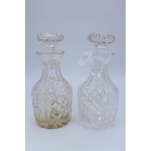 70 - Two decanters (measure approx 10