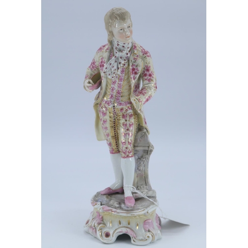 71 - Decorative early 19th centuruy Porcelain figure a/f (measures approx 11