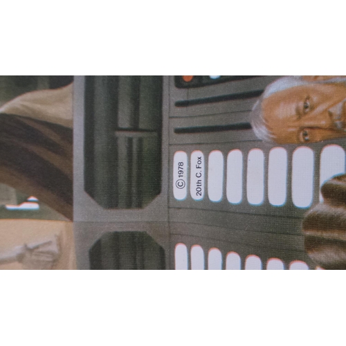 129 - Vintage action man part rolls wallpaper