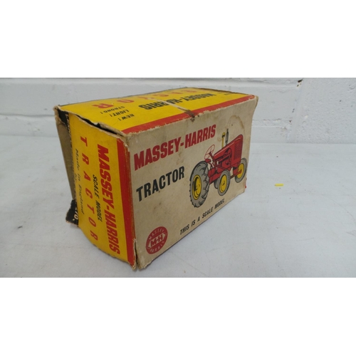 156 - Lesney Massey-Harris boxed tractor