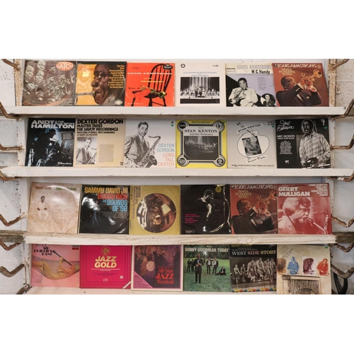 620 - 96 Jazz LAl Fairweather, LPS including; Charlie Mingus,
Louis Armstrong etc. carton not included