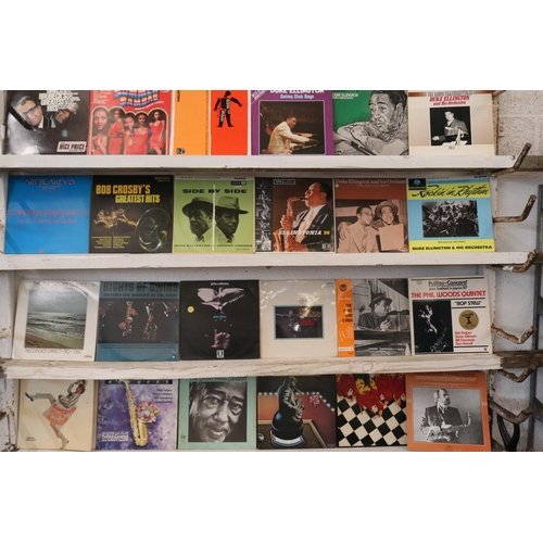 621 - 96 Jazz LPs including; John Coltrane, Stan Kenton, Duke Ellington, Dave Brubeck et al.