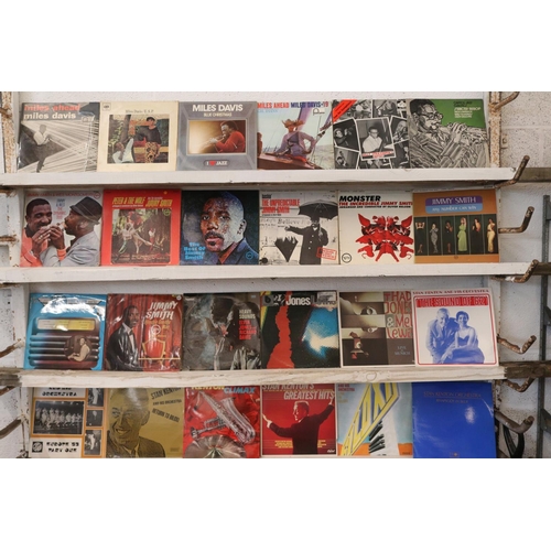 627 - 96 Jazz LPs including Miles Davis, Frank Sinatra, Sammy Davis Jr, Miles Davis, Jimmy Smith etc..