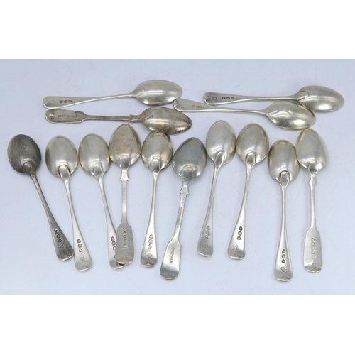 10a - Approx. 300g of silver hallmarked spoons