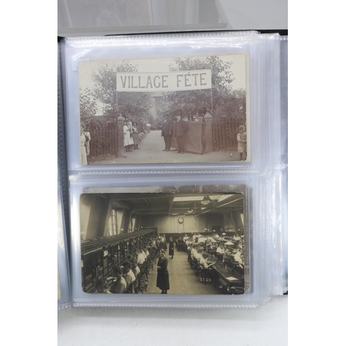 112 - Over 100 postcards predominately RP (real photograph) showing various social history events from fet... 