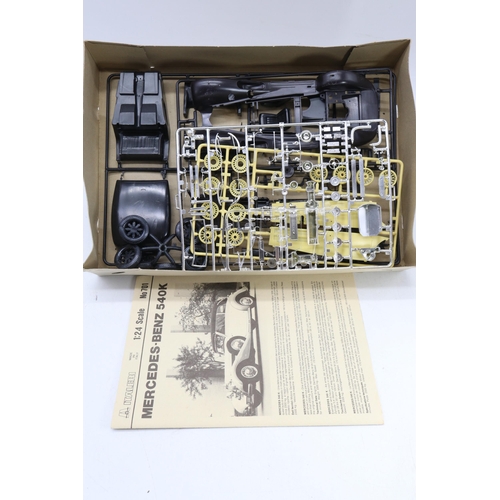 529 - A boxed Italeri model kit 1:24 scale Mercedes Benz no.701 (appears unused but contents not checked f... 