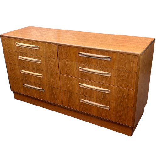 537 - G-plan fresco dual chest of drawers