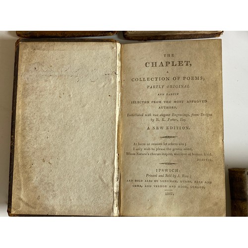 278c - Antique book History and Survey of London, Osborne together with a quantity of smaller antique books