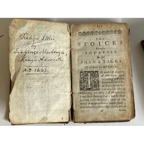 278c - Antique book History and Survey of London, Osborne together with a quantity of smaller antique books