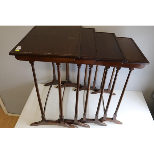 618 - Nest of four tables