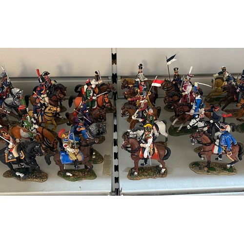 754 - 100 -120 Del-prado Cavalry soldiers .