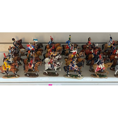 754 - 100 -120 Del-prado Cavalry soldiers .