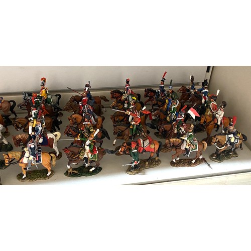 754 - 100 -120 Del-prado Cavalry soldiers .