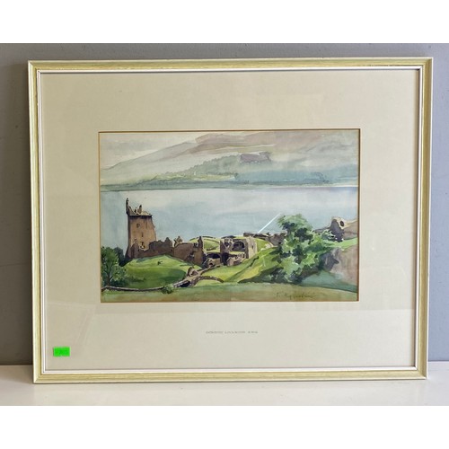 345 - Three framed watercolours all signed by Dorothy Lockwood RWS