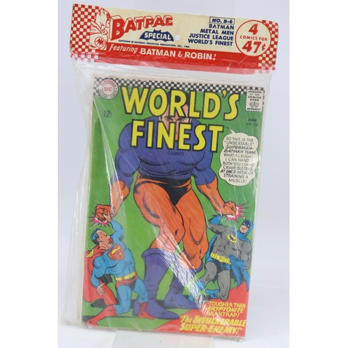 148 - A Batpac Special 4 pack comics set still in original unopened retail packaging. June No181 First app... 