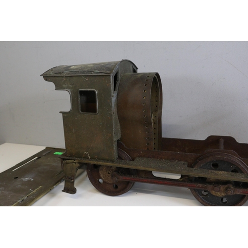 212 - 3 1/2 inch Steam part built locomotive