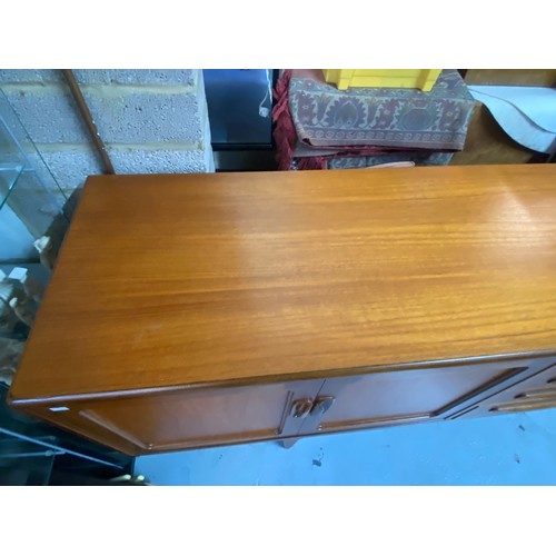 322 - Long mid century gplan sideboard, measures approx. 7ft long