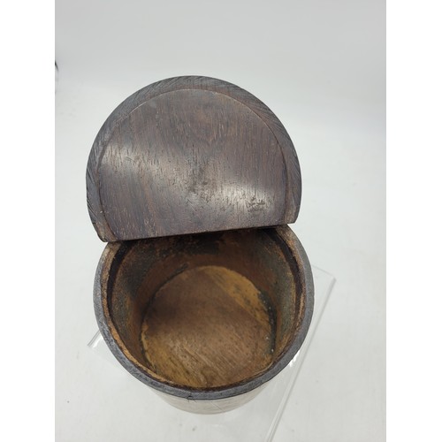 155a - A tobacco caddy/box