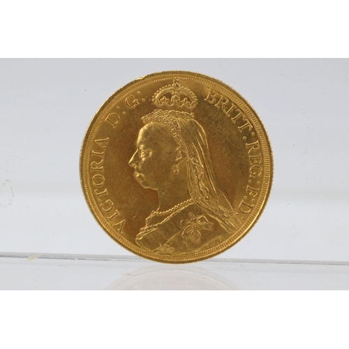 44 - 1887 double sovereign