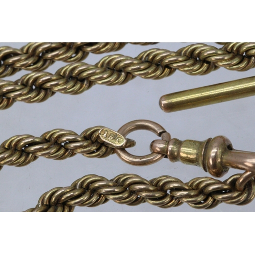 113 - A 15ct gold watch chain (approx 23.5g)