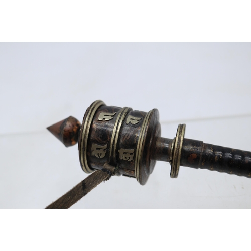 136 - Vintage tibetian prayer wheel