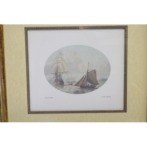 427 - Pair of framed Samuel Atkins Coastal prints