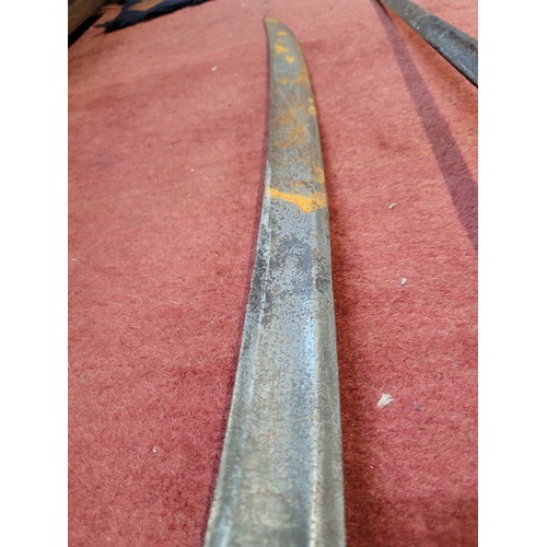 203 - Antique Victorian sword together with a sabre