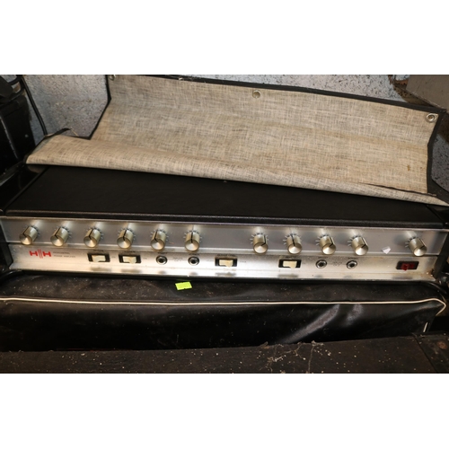 10 - A Vox Venue combi Amplifier. A Carslbro PA speaker and an HH 215 speaker (with front covering and vi... 