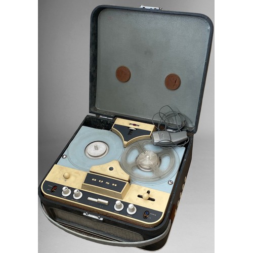 37 - A Bush cased reel to reel tape player  (trade, spares or repairs)