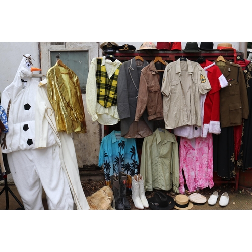 83 - Large collection of stage outfits both vintage and contemporary,suitable for fancy dress stage and f... 