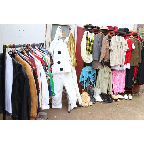 83 - Large collection of stage outfits both vintage and contemporary,suitable for fancy dress stage and f... 