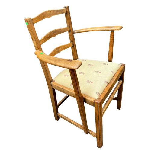 93 - Set of early Ercol dining chairs consisting of two carvers and four chairs.