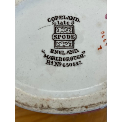 226 - A collection of Minton dinner ware with some Copeland Spode in a similar pattern. It includes a larg... 