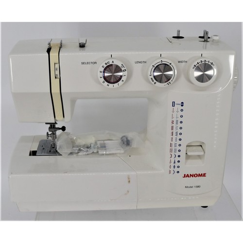 84 - A Janome 1580 sewing machine (trade spares or repairs)