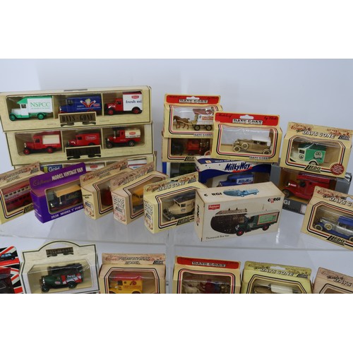 144 - Box lledo together with other collectibles die cast vehicles.