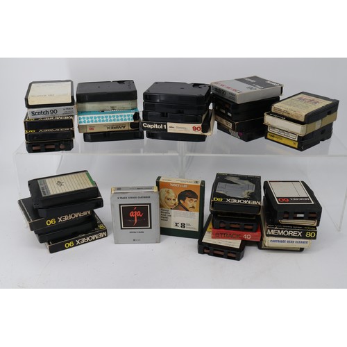 153a - A collection of 8-Track cartridges with two pre-records; Nancy Sinatra & Lee Hazelwood and Steely Da... 