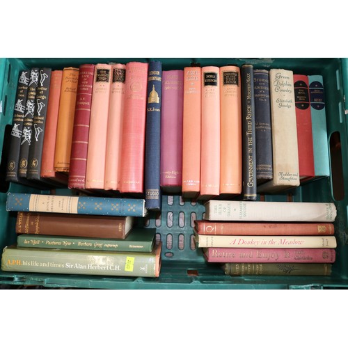 321A - Qty of vintage and later books (5 crates - crates not included)