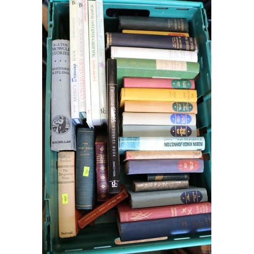 321A - Qty of vintage and later books (5 crates - crates not included)