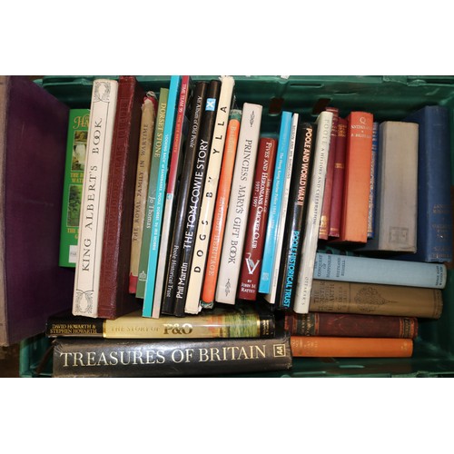 321A - Qty of vintage and later books (5 crates - crates not included)