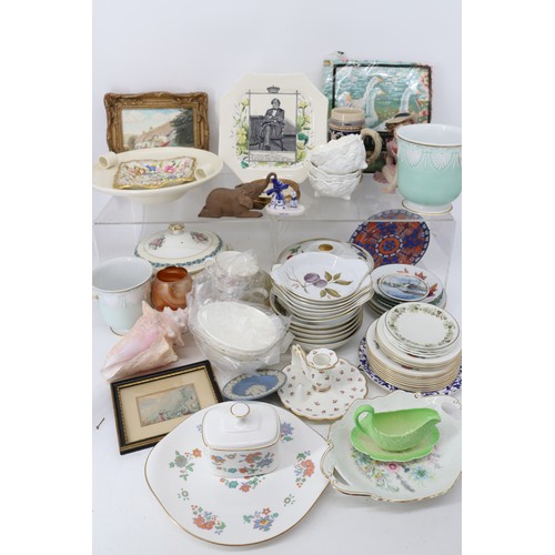 256 - Large selection of assorted items including Royal Winton Chintz,Royal Doulton Madringal, Royal Worce... 