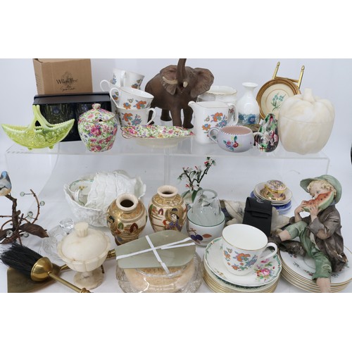 256 - Large selection of assorted items including Royal Winton Chintz,Royal Doulton Madringal, Royal Worce... 