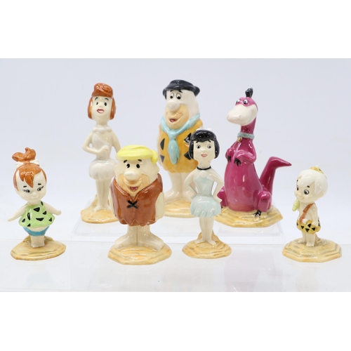 231 - Beswick boxed Flintstone figures to incude Fred, Wilma, Pebbles, Dino, Barney, Betty and Bamm Bamm, ... 