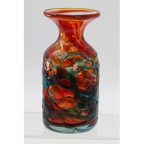 340 - Mdina Art glass vase approx. 16.5cm high