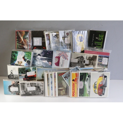 378 - Approximately 500 reprinted Advertising postcards