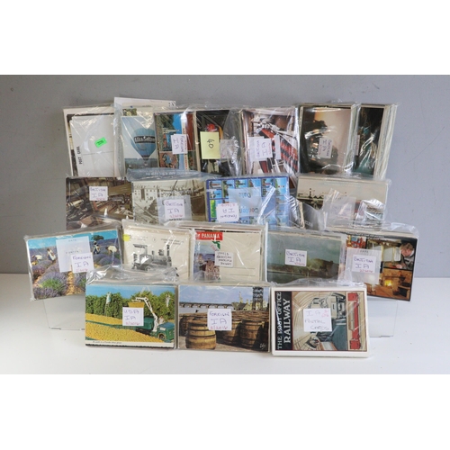 487 - A quantity of general interest assorted postcards including Nostalgia series