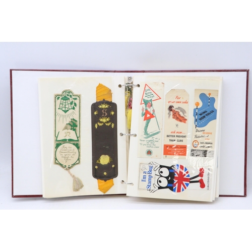 240 - A comprehensive collection of assorted bookmarks ranging from antique to modern including advertisin... 