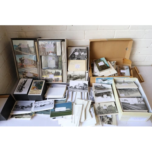 727 - Large quantity of purchased photographs Steam, WW2 aircraft all sorts