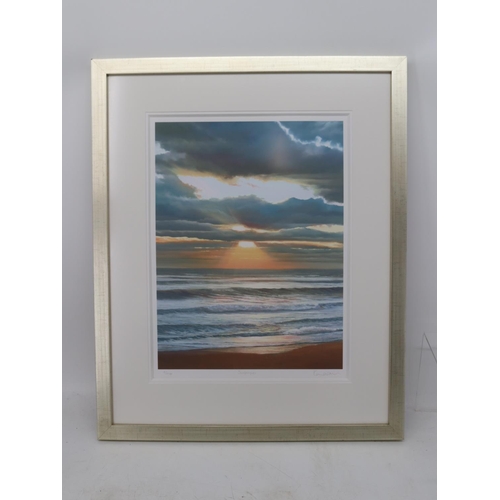 62 - A pair of limited edition artist proof prints ( with certificates) of sea scenes by Simon Kenevan