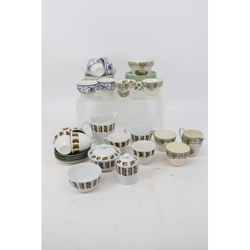 85 - Quantity of ceramics to include Alfred Meakin, Indies by Johnson Bros and Spode. - inside lot 80